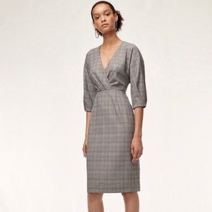 babaton kurt plaid dress Women's size US 6